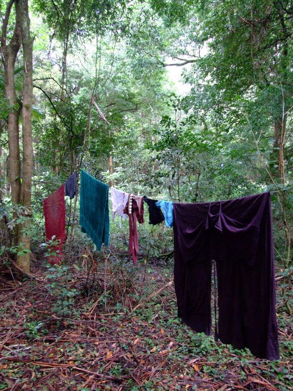 The washing comes out